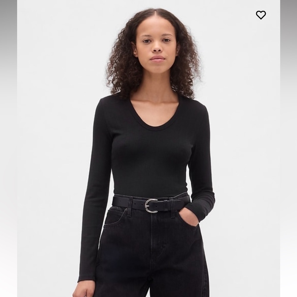 GAP Sheer Modern Rib T-Shirt